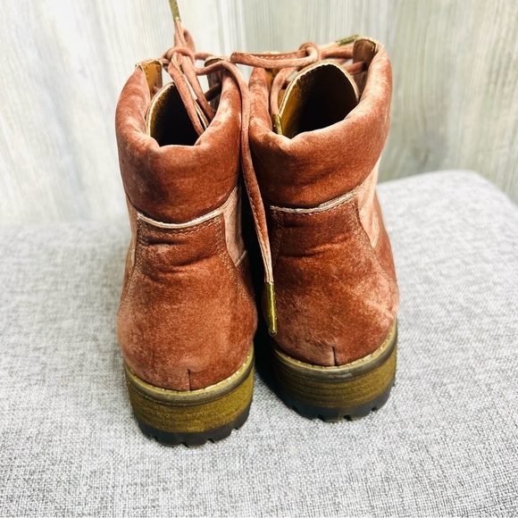 Mi.iM Sunset Velvet Lace-Up Boots - Picture 4 of 9